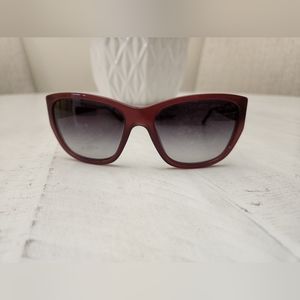 Burberry Burgandy sunglasses  for women